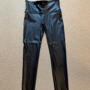 Spanx faux leather leggings